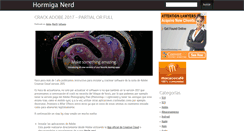 Desktop Screenshot of hormiganerd.com
